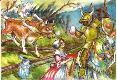 A Scene From A Cartoon Story - Ivan Serbezov