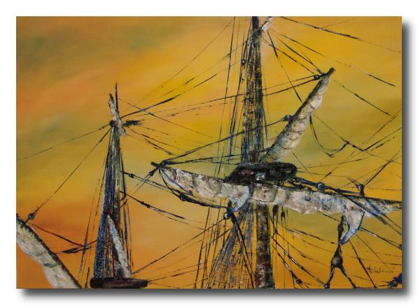 LES MATS DE L'HERMIONE. - Alain Letouzé - Click to enlarge