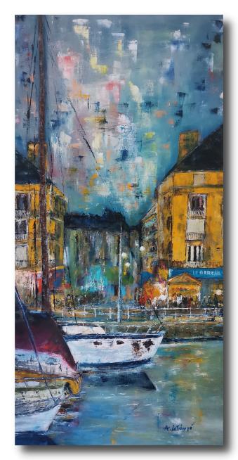 CAEN LE PORT LA NUIT - Alain Letouzé