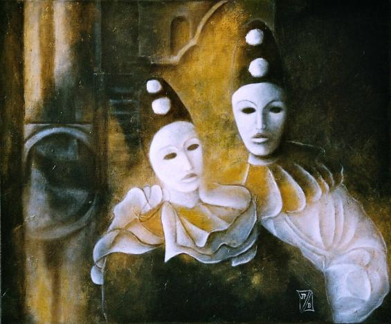Les Deux Pierrots - Jean-Pierre Desaunette