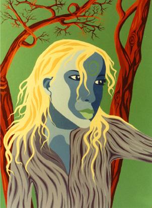 femme aux arbre 02 - Cynthia Dalmais