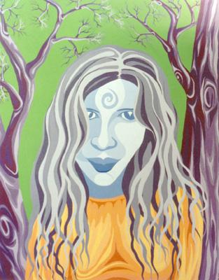 femme aux arbre 03 - Cynthia Dalmais