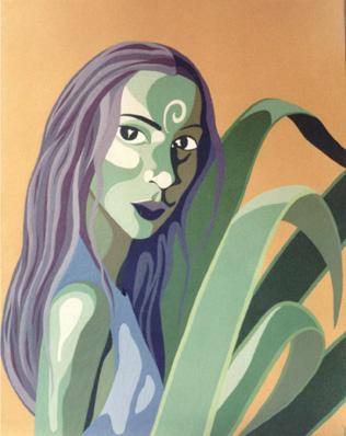femme aux aloes 01 - Cynthia Dalmais