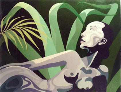 femmes aux vegetaux - Cynthia Dalmais