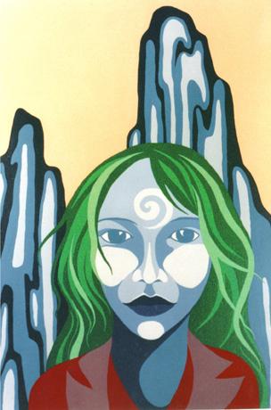 visage aux montagnes 02 - Cynthia Dalmais