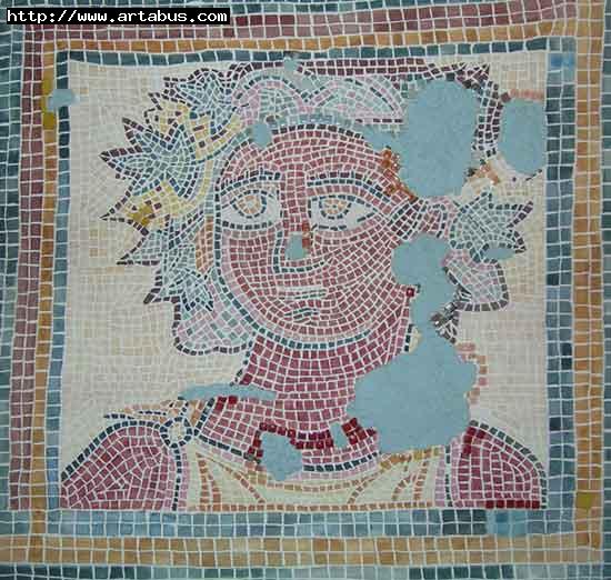 Mosaïque Conimbriga - Portugal - Béatrice David