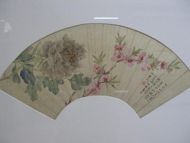 Painting Fan Paper-Flowers_2 - Jianhai Xie - Click to enlarge