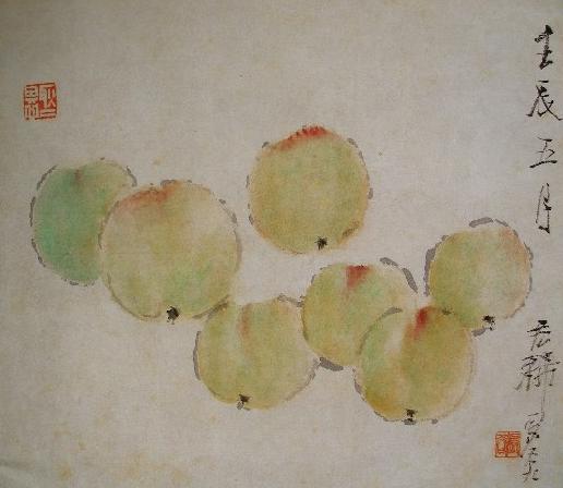 Chinese Painting-Fruit-1 - Jianhai Xie