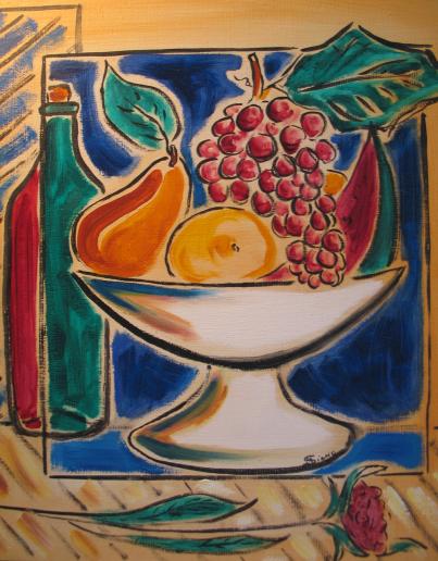 Coupe de fruits - Mario Siano