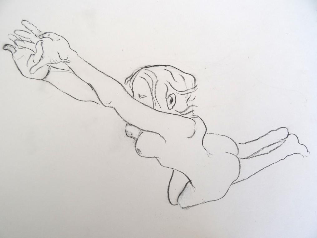 Femme aux bras tendus - Mario Siano - Click to enlarge