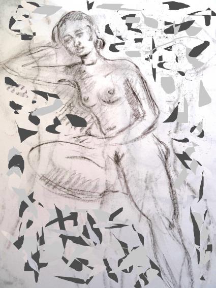 nu femme alongée - Mario Siano