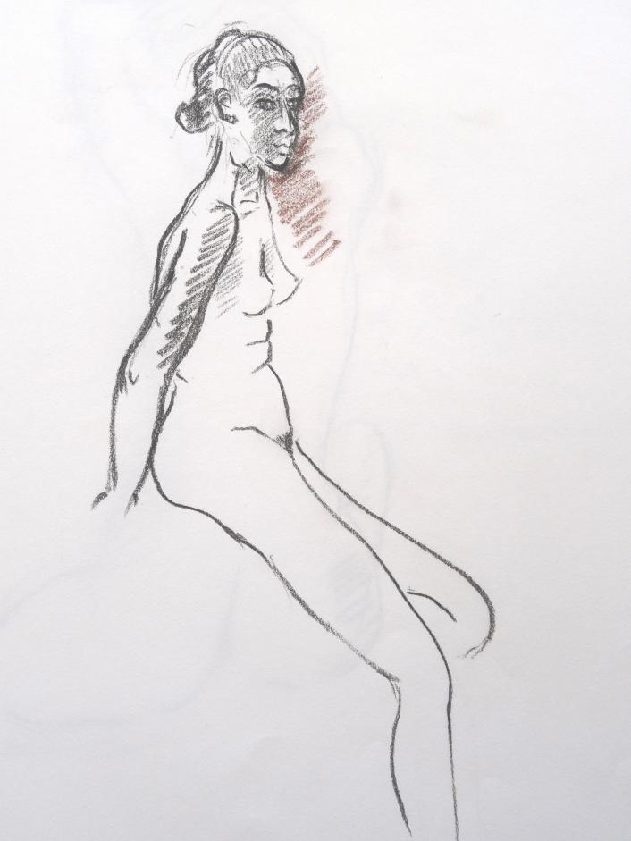 nu femme assise - Mario Siano - Click to enlarge