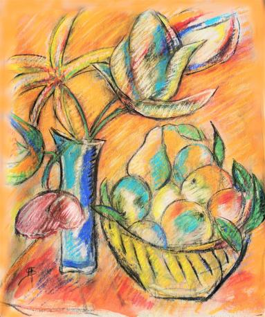 Le panier de fruits - Mario Siano