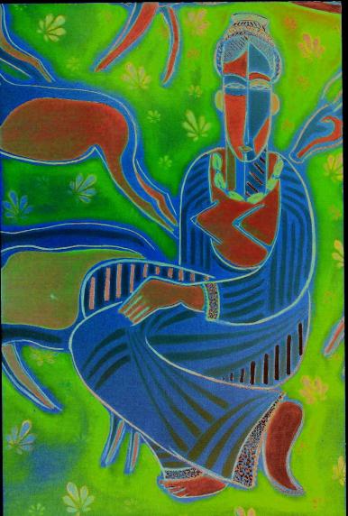 femme en couleur - Mario Siano