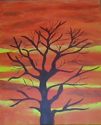 Fiery Sunset - Michael Chatman