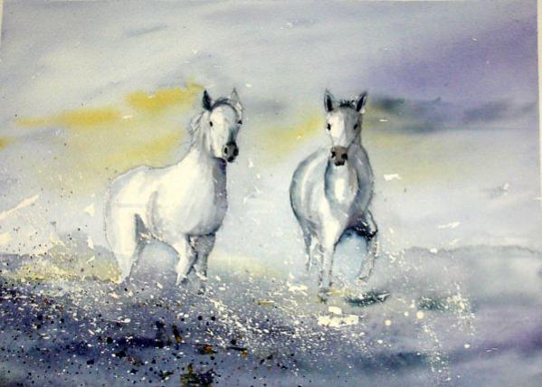 au galop - Jocelyne Dumont - Click to enlarge
