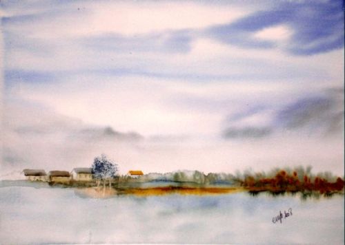bord de Loire - Jocelyne Dumont