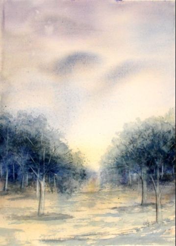 dans le bois - Jocelyne Dumont