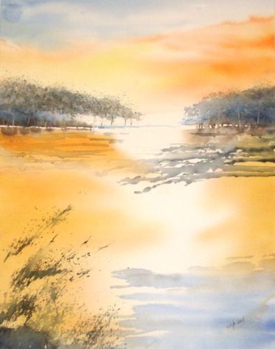 lever du soleil - Jocelyne Dumont