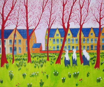 Les arbres rouges - Patrick Mahieu