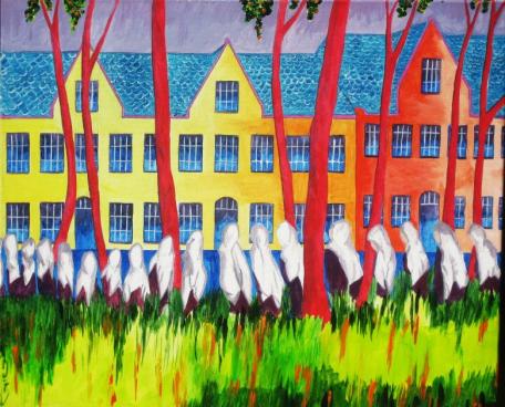 Les grands arbres rouges - Patrick Mahieu