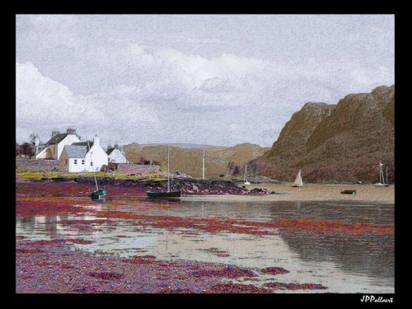fjord en Ecosse - Jean-Pierre Pollaert - Cliquer pour afficher en grand
