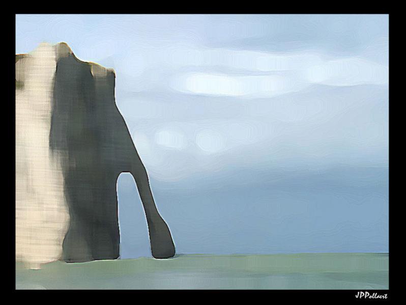 falaise d'Etretat - Jean-Pierre Pollaert - Cliquer pour afficher en grand