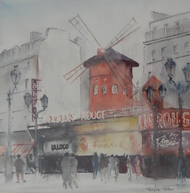 Moulin Rouge - Françoise Talleux - Click to enlarge