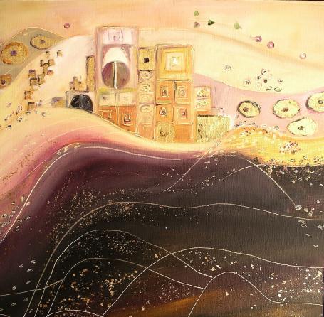 Hommage à Klimt - Françoise Talleux