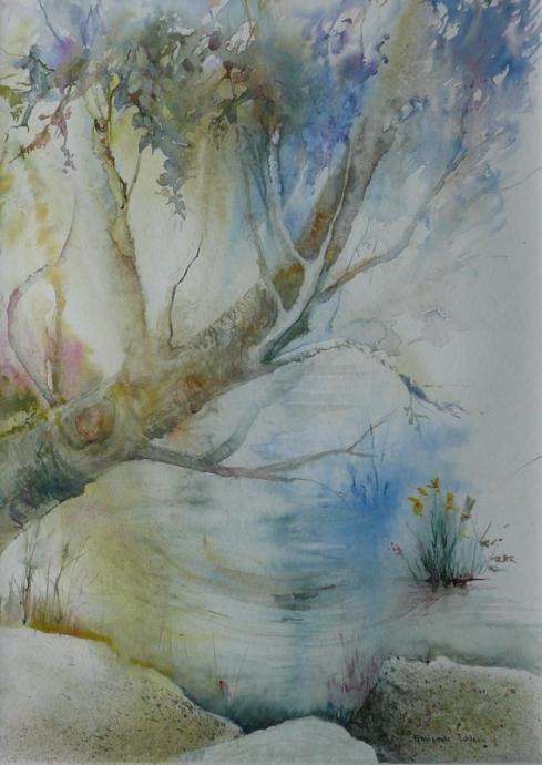 Iris jaune - Françoise Talleux