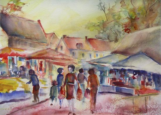 Marché - Françoise Talleux