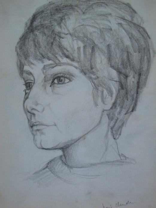 PORTRAIT  DE JEUNE FILLE - Marteen Olivier Vigroux