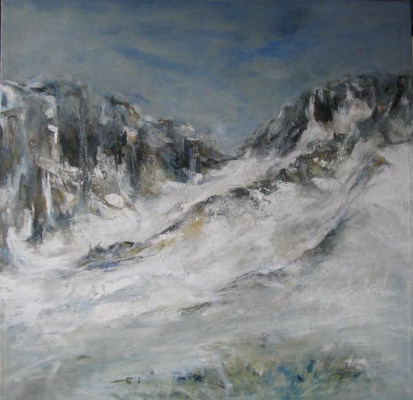 Hiver en Montagne - Marteen Olivier Vigroux - Cliquer pour afficher en grand
