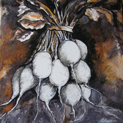 Le marché  : LEGUMES - Marteen Olivier Vigroux