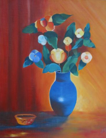 Bouquet chinois - Christine Bataille