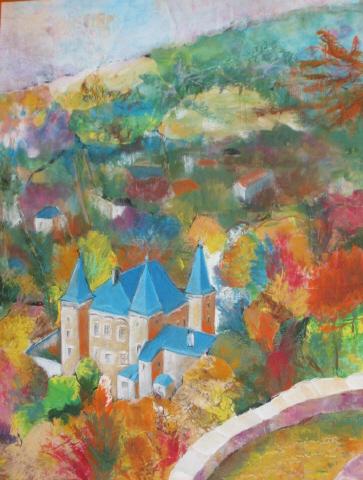 Cité médiévale de Conflans-Altberville (Savoie) - Christine Bataille