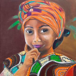 Petite africaine - Christine Bataille