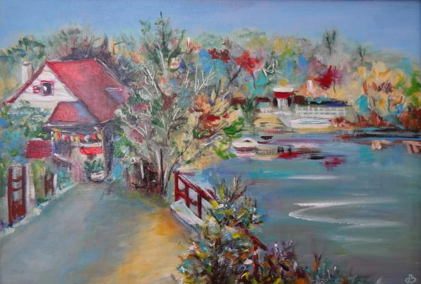BORD D'OISE A ERAGNY - Christine Bataille - Click to enlarge