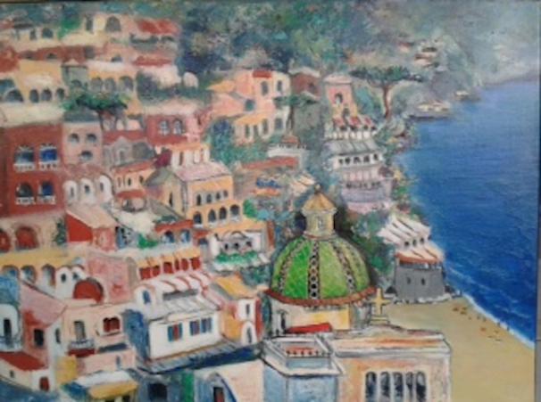 Positano - Christine Bataille - Cliquer pour afficher en grand