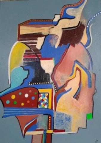 Composition abstraite 3 - Christine Bataille