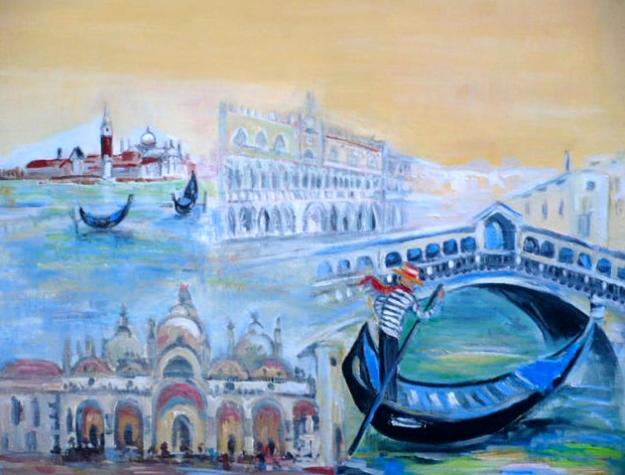 Venise - Christine Bataille - Click to enlarge