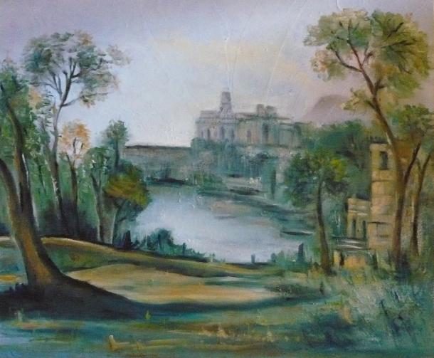 Paysage - Christine Bataille - Cliquer pour afficher en grand