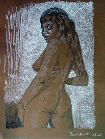 nu de dos - Philippe Cormault