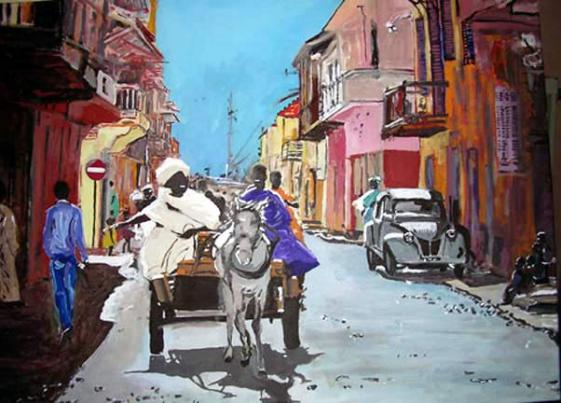 Taxi à Saint-Louis - Philippe Cormault
