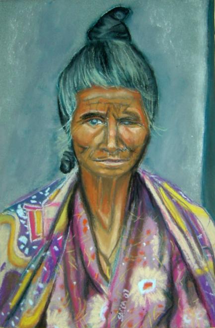 Vieille Femme du TIMOR - Sacca