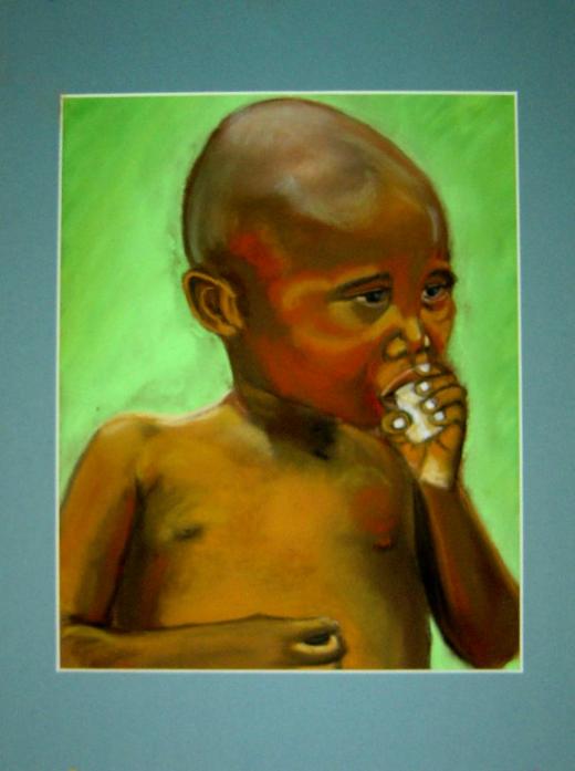 Enfant Rwandais - Sacca
