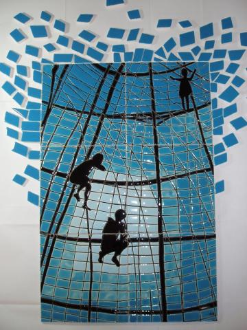 Cabane bambous - Anita Loisel