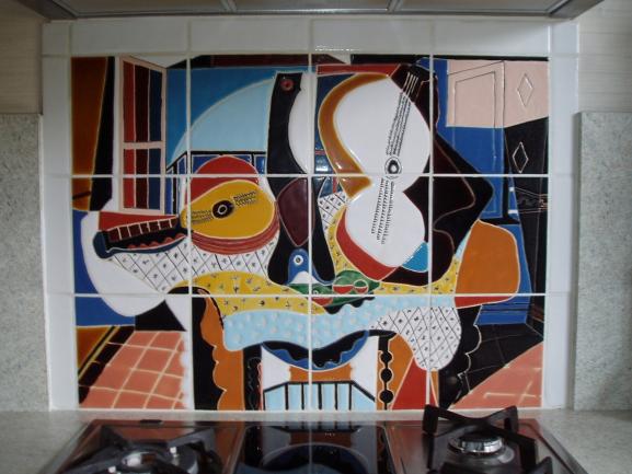 je révais de Picasso dans ma cuisine - Anita Loisel - Cliquer pour afficher en grand
