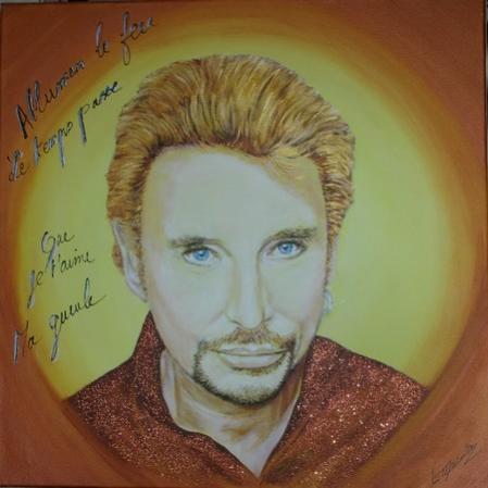 Johnny hallyday , le feu! - Laure Martinetto