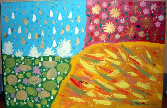 Four seasons - Darija Briukhovych